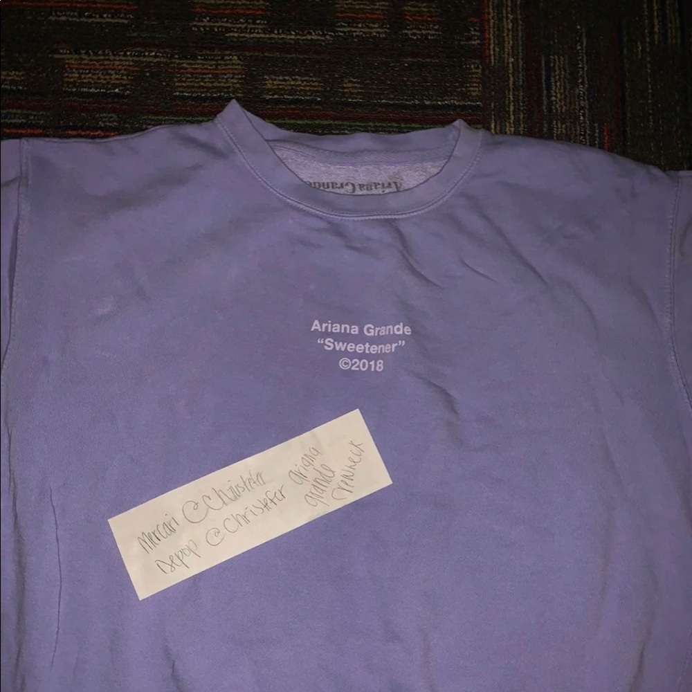 Ariana grande crewneck